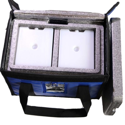 Mobil Hafif Aşı Kan Tıbbi Soğutma Kutusu Buz Paketi ile Dayanıklı Taşınabilir Soğutucu Kutusu