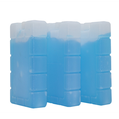 400ML Yeniden Kullanılabilir Mavi Soğuk Çanta Buz Dondurucu Gıda İçin Buz Jel Tuğla Paketleri