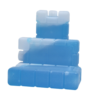 400ML Yeniden Kullanılabilir Mavi Soğuk Çanta Buz Dondurucu Gıda İçin Buz Jel Tuğla Paketleri