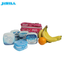 130ml Fit ve Taze Soğutucular İnce Öğle Yemeği Buz Sert Plastik Malzeme Paketleri