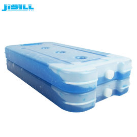 BPA Ücretsiz Kullanımlık Sert Plastik Büyük PCM Soğutucu Buz Paketleri 40 * 20 * 4.1 CM