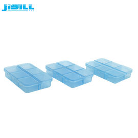 Biblo için Özel 3Mm Mavi Şeffaf Mini Plastik Ambalaj Tüpleri