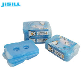 4 Mini Set Buz Paketleri 200ml Kapasiteli Food Grade HDPE Öğle Yemeği İçin Sert Kabuk