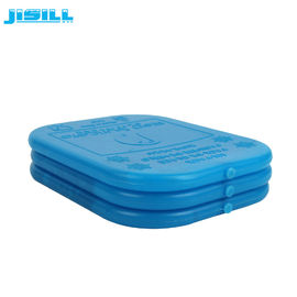 Soğutucu Kutusunda SAP / CMC Doldurulabilir Buz Paketi Plastik Dondurucu Jel Paketleri