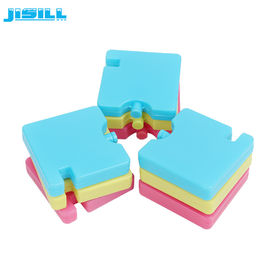 7 cm X 7 cm Sevimli Öğle Yemeği Çantası Küçük Dondurucu Blokları Mini Soğuk Toksik Olmayan Paketleri