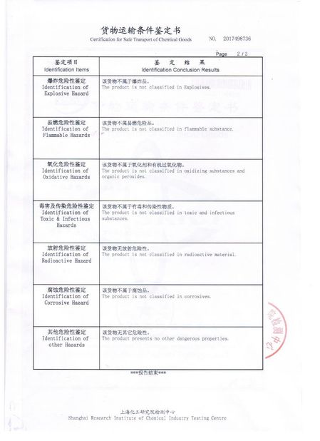 Çin Changzhou jisi cold chain technology Co.,ltd Sertifikalar