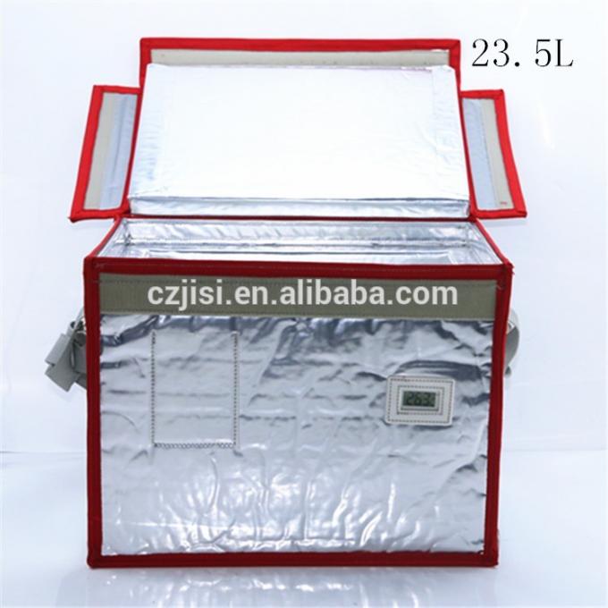 Düşük sıcaklık vakum yalıtımlı soğuk zincir aşı kan taşıma soğutucu kutu 205L