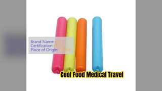 80ml 0°C 2-8°C Yeniden Kullanılabilir Yalıtımlı Gıda Et Soğutma Buz Paketi, Tıbbi ve Dış Mekan U için Uygun