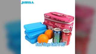 600ml Buz Paketi Yiyecekleri 0-8C Soğuk Tutar