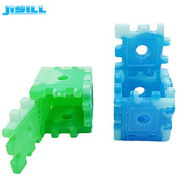 satın al Jigsaw Şeklinde 6 Paket Mini Buz Paketleri, Öğle Yemeği Çantası İçin Yiyecek Buz Paket Soğutucu online manufacture