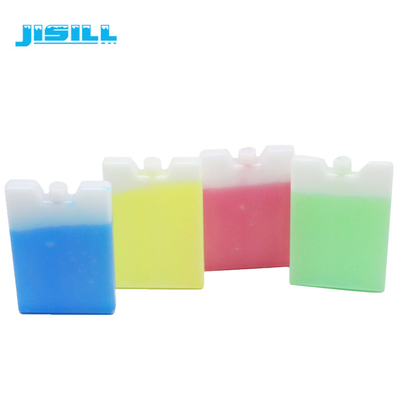 Çok Renkli Sıvı ile 200ML Plastik Yeniden Kullanılabilir Soğuk Çanta Buz Paketleri Dondurucu Soğuk Paketleri