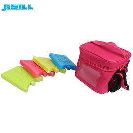 Gıda kalitesi HDPE Plastik 15*10*2 CM Mini Buz Paketleri Dondurucu Paketler FDA SGS Sertifikası Dondurulmuş gıdalar için