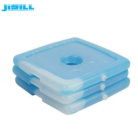 Sert plastik öğle yemeği buz paketleri Gıda kalitesi HDPE Dış malzeme Dondurulmuş gıdalar için karton paketle