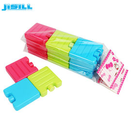 HDPE Sert Kabuk Mini Buz Paketleri / Öğle Yemeği Çantası İçin Plastik Dondurucu Buz Blokları