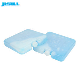 Gıda kalitesi HDPE + SAP Mini Buz Paketleri Buz Bloku / Buz Jeli İçerisi Sıvı 10*10*2cm Dondurulmuş Gıdalar İçin