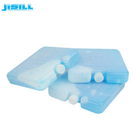 Gıda kalitesi HDPE + SAP Mini Buz Paketleri Buz Bloku / Buz Jeli İçerisi Sıvı 10*10*2cm Dondurulmuş Gıdalar İçin