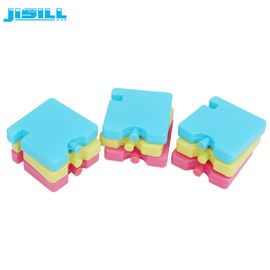 7cm X 7cm Tatlı Öğle Yemeği Çantası Küçük Dondurucu Bloklar Mini Soğuk Paketler Gıdalar İçin Zehirli Değil Dondurulmuş