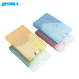 Renkli Küçük Ucuz toksik olmayan Su Kovucu jel mini buz torbası termal öğle yemeği için plastik buz paketi