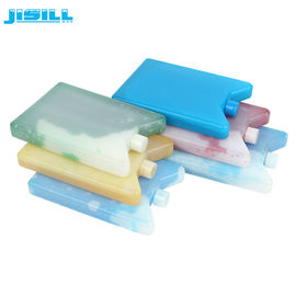 Plastik Buz Paketleri buz tuğla ve buz torbası içinde buz jeli ile HDPE malzeme can ve çocuklar öğle yemeği kutusu için renklendirilmiş buz paketi