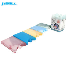 Plastik Buz Paketleri buz tuğla ve buz torbası içinde buz jeli ile HDPE malzeme can ve çocuklar öğle yemeği kutusu için renklendirilmiş buz paketi