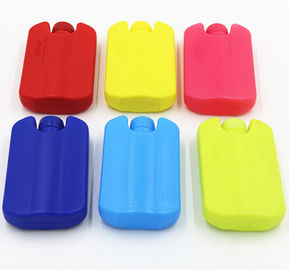 Soğutucu Çanta için Çok Renkli Yumuşak Küçük Jel Buz Paketleri 130g 10.8*5.8*2cm