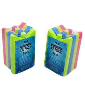 Gıda Sınıfı Sert Plastik Yeniden Kullanılabilir Buz Blokları, Öğle Yemeği Kutusu İçin Soğuk Çanta Buz Paketleri