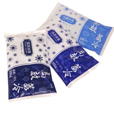 Gıda Anne Sütü Soğuk Paket Soğuk Çanta Buz Paketleri Plastik Naylon Yeniden Kullanılabilir