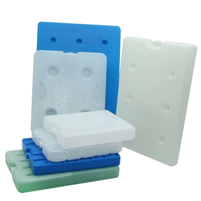 Yemek Kutuları İçin 2cm Plastik Şişe 1400g Pcm Buz Paketi