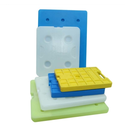 Yemek Kutuları İçin 2cm Plastik Şişe 1400g Pcm Buz Paketi