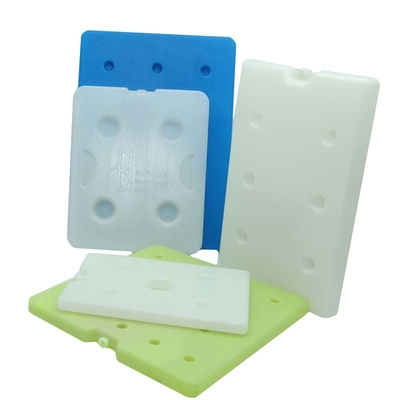 Yemek Kutuları İçin 2cm Plastik Şişe 1400g Pcm Buz Paketi